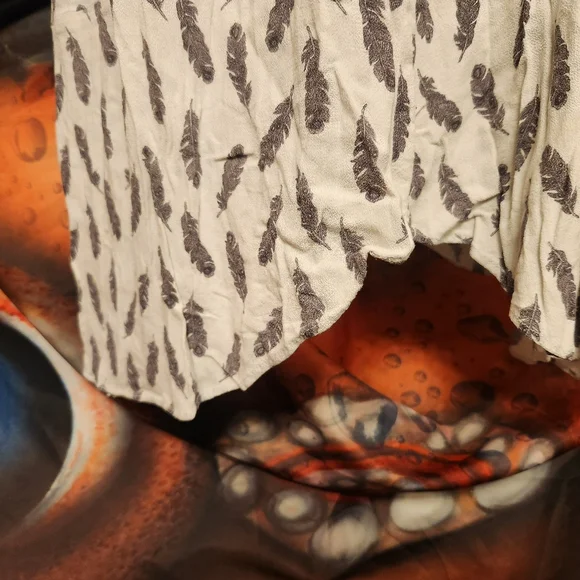 Free People feather print skirt - Picture 5 of 6